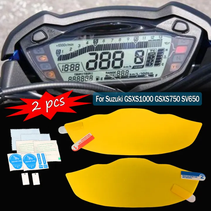For Suzuki GSXS750 GSXS1000 SV650 Screen Protector Cluster Meter