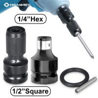 Soket Adaptor Kunci Pas Adaptif Universal Adaptor Kunci Pas Torsi Ratchet 1/2 Inci Persegi Hingga 1/4 Inci Konverter Soket Ratchet Hex