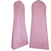 2PCS  Wedding dust cover large fishtail dress dust cover three-dimensional widening non-woven dust cover available Wardrobe Organisers