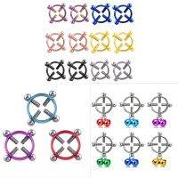 【CW】 JINGLANG steel breast ring perforated screw piercing Piercing Bar Jewelry