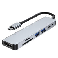 Mosible USB C Hub เป็น HDMI เข้ากันได้ Rj45 100เมตร VGA อะแดปเตอร์ OTG สายฟ้า3 D Ock กับ PD TF Jack3.5mm สำหรับ Pro อากาศ M1