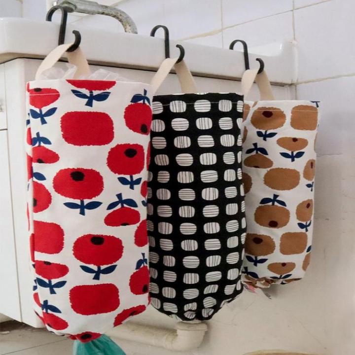 trash-bag-holder-wall-mount-shopping-bag-holder-wall-mount-cloth-grocery-trash-bag-holder-wall-mounted-grocery-bag-storage-rack-cute