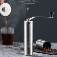 จัดส่งที่รวดเร็ว Hand coffee grinder   เครื่องบดกาแฟ  เครื่องบดเมล็ดกาแฟ แบบพกพา ตัวเครื่อง พลาสติกABS เฟืองบดเซรามิค ปรับความละเอียด-หยาบ