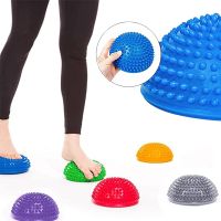 16cm Spiky Foot Massage Anti-Slip Half Exercise Stabilizer Integration Trainer Hemisphere Stepping Stones