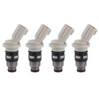 White 4PCS Car Fuel Injector Car Accessories For Nissan March K11 1.0 1.3 Hatchback 1992-2003 16600-41B00 A46H02