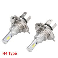 H15ไฟหน้ารถยนต์ Led H4 H7 2ชิ้น Hid 12V 4300K 6000K แสงไฟขาวจัดรถไฟหน้าแหล่งกำเนิดแสงใช้ได้ทั่วไปสำหรับทุกรุ่นรถยนต์