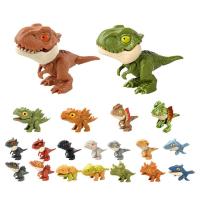 Finger Dinosaur Toy Dino Figures Finger Biting Dinosaur Toys Reusable Dinosaur Head Puppets Toys Set Dinosaur Figures for Children Kids Boys Girls very well