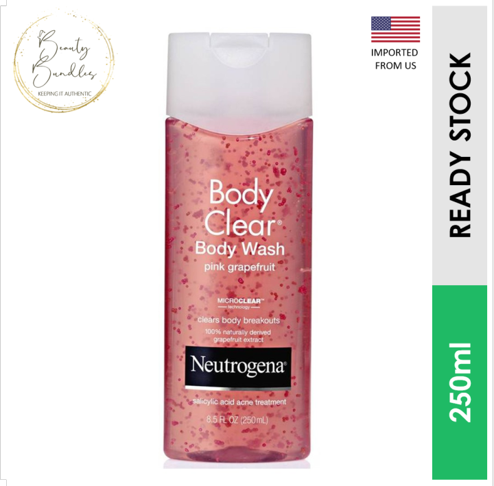 Neutrogena Body Clear Body Wash 2 Salicylic Acid Acne Body Wash