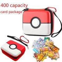 400Capacity Pokemon card bag Capacity Cards Holder Album Hard Case Card Holder Book Earphone Storage Box Christmas Gifts