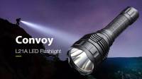 ไฟฉายแสงพุ่งไกล Convoy L21A LED SST40 2300LM (12 Groups)