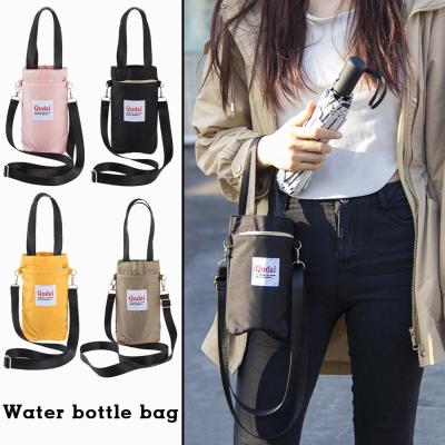 Water Bottle Bag Carrier Portable Water Cup Diagonal Bag Storage Bag Cross Multifunctional Cup Water B5I0