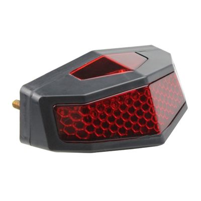 LED 12โวลต์เบรกหยุดแสงใบอนุญาตไฟท้ายสีแดงสำหรับรถ ATV ปิดถนนรถจักรยานยนต์วิ่งไฟท้ายสากล12โวลต์สีแดง