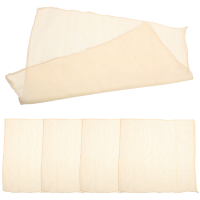 5Pcs Cheesecloth Unbleached Cotton Fabric Nut Bag Strainer Filter Dough Bread Liner For Tofu Straining Cooking Fermentation