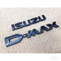 โลโก้ isuzu + dmax ลายเคปล่า 1 ชุด 2 ชิ้น