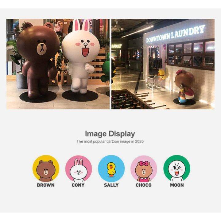 พร้อมส่ง-line-friends-ของแท้-ที่เก็บบัตรธนาคาร-แว่นตากันแดด-บัตรเครดิต-ลายการ์ตูนแอนิเมชั่น-สีน้ําตาล-สําหรับรถยนต์