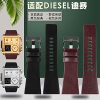 suitable for SEVENFRIDAY diesel Diesel DZ395 4323 4318 large dial leather strap male accessories