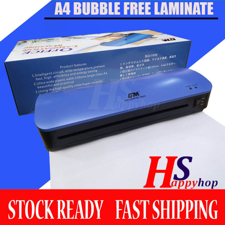 A4 Laminator Laminate Machine / Laminate Film A4 Machine Lazada