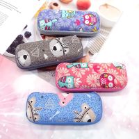 Cute EVA Print Women Glasses Cases Fashion Sunglasses Bag Men Zipper Eyewear Box 2022 New Kids Eyeglass Cases