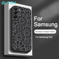 Guyon A53 A23 A54 Samsung กาแล็คซี่,A13 A03S 5G A32 A52 A22 5G นิ่มดีไซน์ใหม่ดั้งเดิมทำจากซิลิโคนเหลวลายการ์ตูน Murakami โทรศัพท์ด้านหลังกันกระแทก