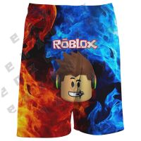 * YAYA * การพิมพ์3D Roblox สำหรับกางเกงขาสั้นแฟชั่นกางเกงขาสั้นเด็ก