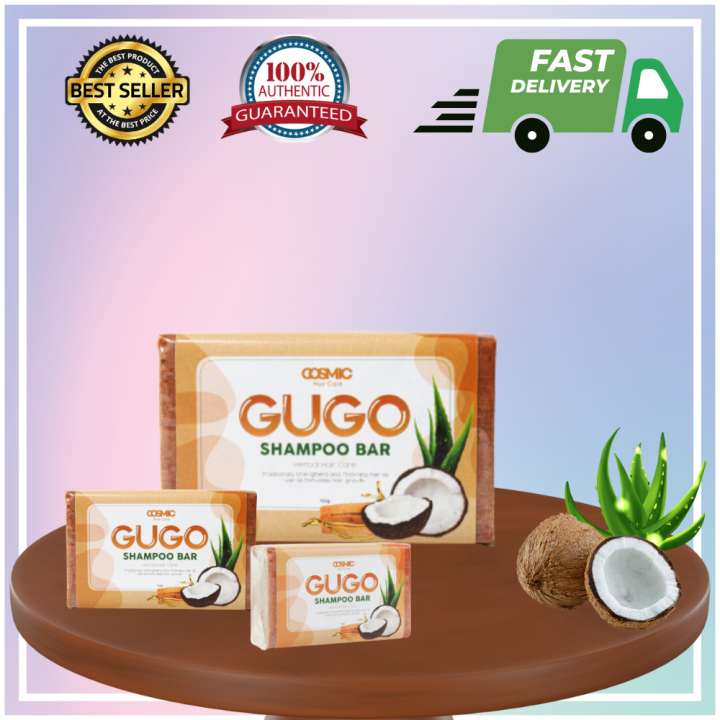 GLOWMOTION Authentic Cosmic Gugo Shampoo Bar Premium Shampoo Bar 100g