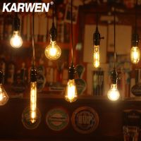 KARWEN LED Edison Bulb E27 220V E14 2W 4W 6W 8W Retro Filament Lamp A60 ST64 G80 G95 T45 Vintage LED Filament Ampoule Lighting