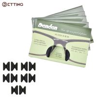 5Pairs Silicone Anti Slip Nose Pads for Eyeglasses Sunglass Glass Spectackles Braces Supports Transparent Black Colors