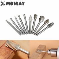 iho✿▣  MOIRAY Titanium Routing Wood Milling File Cutter Woodworking Carving Carved Tools