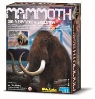 [คูปองลดเพิ่ม+เงินคืน] 4M  Stem Dinosaur - Dig A Mammoth Skeleton ชุดของเล่น ขุดซากฟอสซิล ไดโนเสาร์ พร้อมค้อน,พู่กัน และฉาก