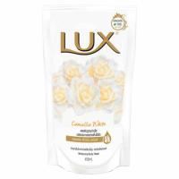 ลักส์ LUX ไวท์คามิลเลีย ซิตรัสออยล์ ครีมอาบน้ำ ( สีขาว ) ถุงเติม 400 มล.