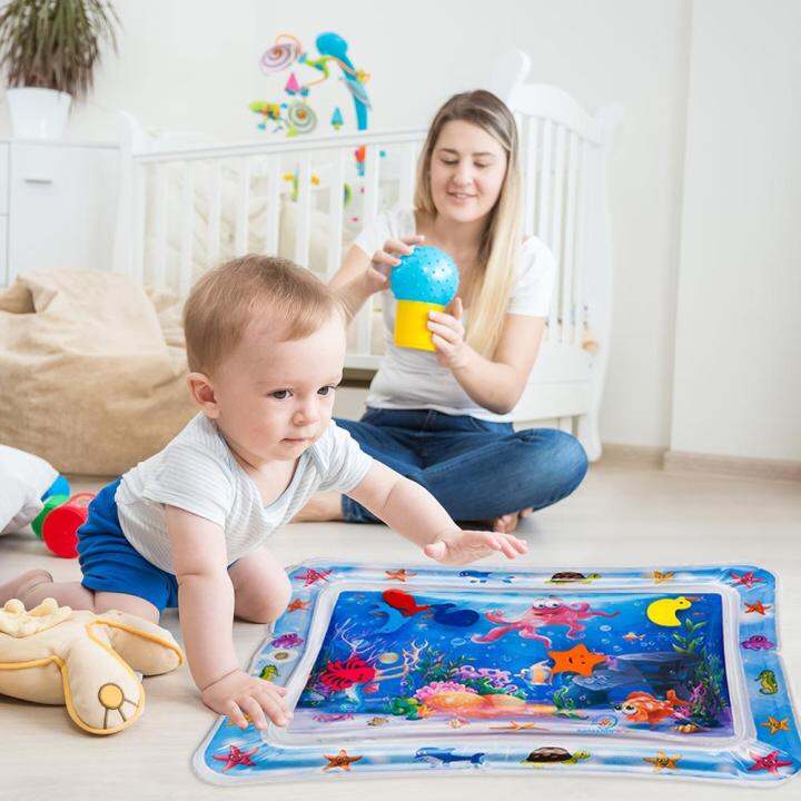 ฤดูร้อนเด็กน้ำเสื่อสำหรับเล่น-inflatable-ice-cushion-multifunction-playmat-ของเล่น