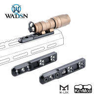 WADSN ntail2 Inline Light Mount For Mlok Keymod Handguard Rail Tatical Surefir M300 M600 Flashlight Weapon Scout Light