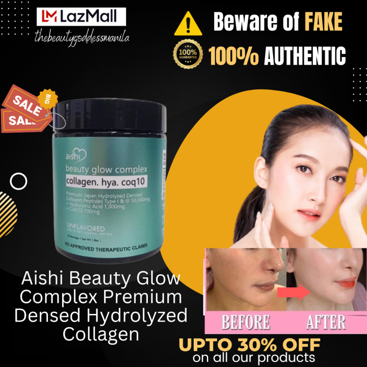 Aishi Beauty Glow Complex Premium Densed Hydrolyzed collagen ...