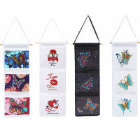 5D Diamond Painting Storage Hanging Bag DIY Eco-Friendly Foldable Storage Bag Canvas Bag Household Storage Bag Craft Gift