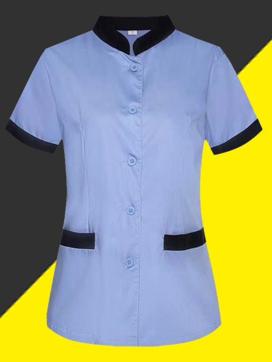 cleaning-work-clothes-aunt-female-summer-short-sleeved-room-attendant-cleaning-hotel-property-cleaner-clothing-work-clothes