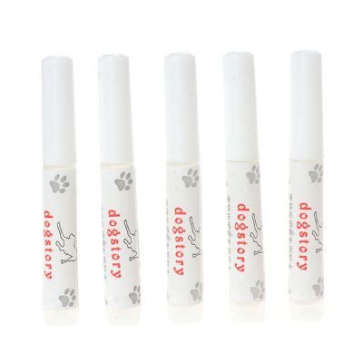 5Pcs Pet Dog Cat Nail Protector Claw Paws Covers Gel Adhesive Glue
