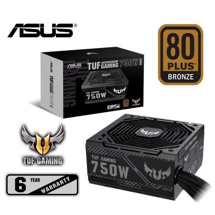 🔥สินค้าขายดี🔥POWER SUPPLY (อุปกรณ์จ่ายไฟ) ASUS TUF Gaming 650W, 750W