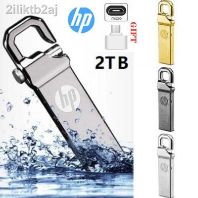 👍HOT สุด ♥Ready Stock Limit Free Shipping COD♥ 1 TB / 2 TB high speed metal flash drive waterproof U disk waterproof pendri flash สั่งก่อนได้ก่อน