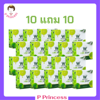 ** เซ็ตสุดคุ้ม 10 แถม 10 ** Wink White Lime Soap สบู่มะนาว วิ้งค์ไวท์ ขนาด 80 กรัม / 1 ก้อน