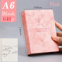 A5 A6 B5 To Increase The Ultra-thick Notebook Blank Page No Wireless White Paper Manuscript Illustration This 600 Pages