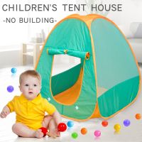 Tent House Green Foldable Portable Childrens Game House Toy