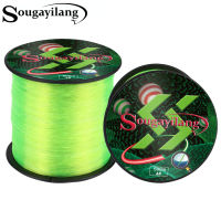 Sougayilang สายเอ็นตกปลา500M สายตกปลาไนลอน23 LB 10.4kg Fluorocarbon เคลือบสายตกปลา Wire Trace Fishing Tackle