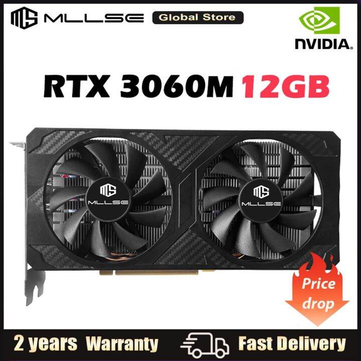 1 MLLSE Graphics Cards RTX 3060 12G GDDR6 192Bit DP*2 HDMI*2 PCI