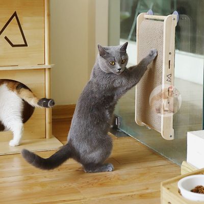 【Smilewil】COD ที่ลับเล็บแมว กระดาษลูกฟูก โซฟาที่ลับเล็บแมว ที่ลับเล็บแมว ที่ลับเล็บ ของใช้น้องแมว ติดได้บนพื้นผิวเรียบ