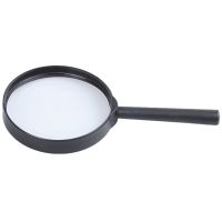 【100%-New】 yiyin2068 75mm Black Portable Magnifying Glass Magnifier for Reading