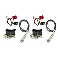 3X Under Saddle Piezo Pickup Onboard Preamp System for Acoustic Guitar