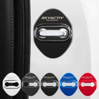 ℗ car door lock cover for Mazda 2 3 6 DJ BM BP GJ CX3 CX-5 CX5 CX 5 CX7 CX9 MX5 2014 - 2020 SKYACTIV buckle Protective sticker