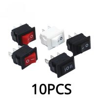 10PCS KCD11 Rocker Switch 10x15mm Mini Push Button Switch ON-OFF / ON-OFF-ON 2 Pins / 3 Pins 3A 250VAC / 6A 125VAC 10x15mm