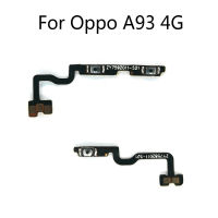 สำหรับ OPPO A93 4กรัมเปิด/ปิดสวิทช์ปุ่มด้านข้างปริมาณขึ้นลงปุ่ม F LEX เคเบิ้ลอะไหล่