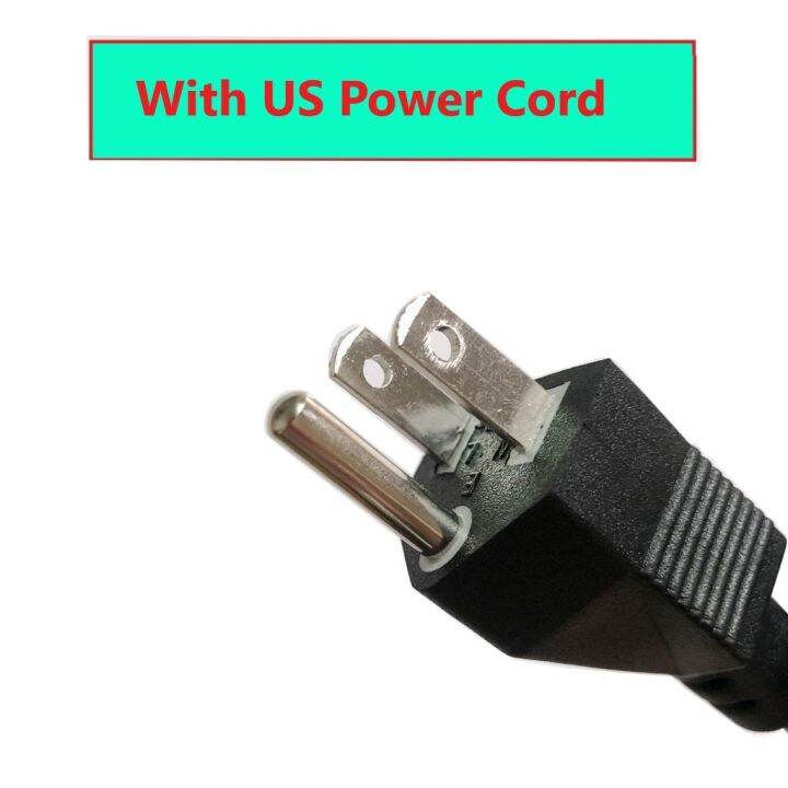 AC Power Cord Lead 3 Pin US PLUG PC LCD LED Cable Prong Laptop1.2M Pure Copper Lazada.co.th